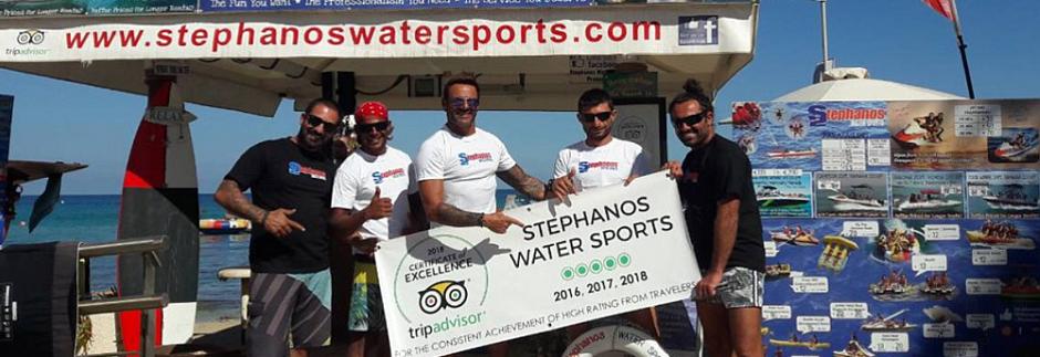 contact stephanos watersports protaras