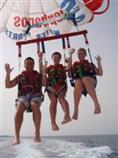 Parasailing at Stephanos Watersports